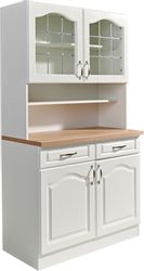 wiho Küchen Küchenbuffet "Linz" 100 cm breit, in Landhaus-Optik günstig online kaufen