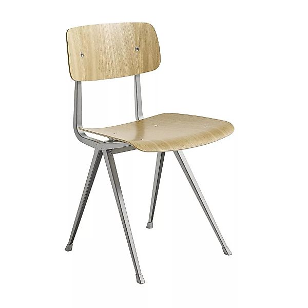 HAY - Result Stuhl Gestell beige - eiche/lackiert wasserbasiert/Standardgle günstig online kaufen
