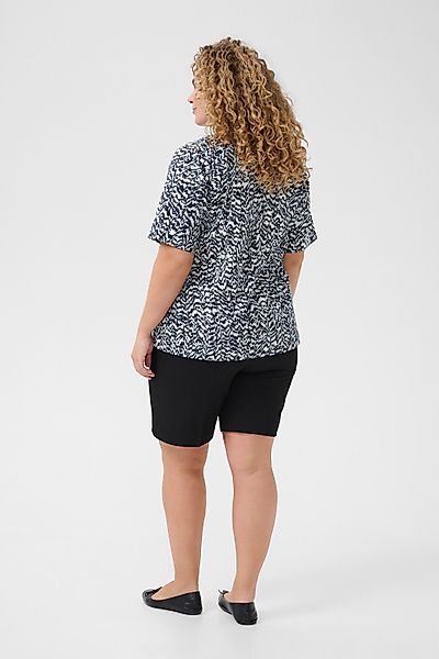 KAFFE Curve Kurzarmbluse Kurzarm-Bluse KCrafia Große günstig online kaufen