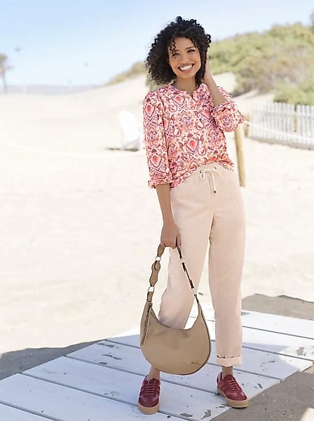 heine Langarmshirt "Druck-Shirt" 1 Stk. günstig online kaufen