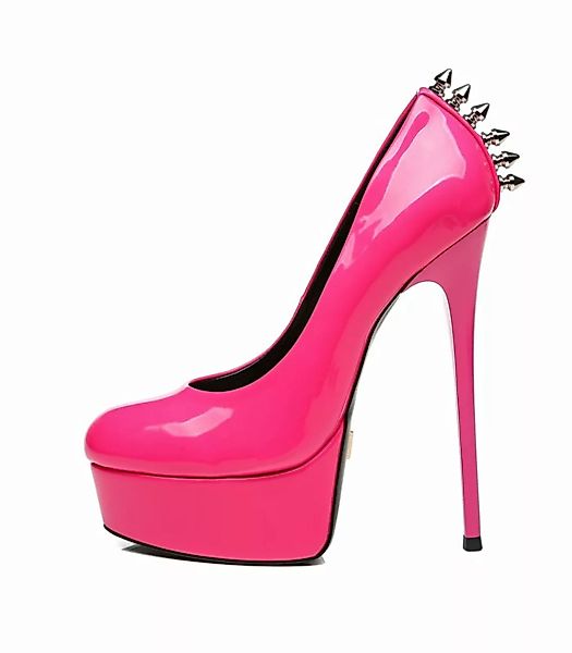 Giaro Plateau Pumps BAD-GIRL Pink lack (Schuhgröße: EUR 45) günstig online kaufen