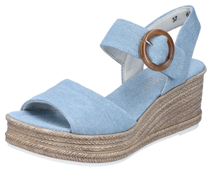 Rieker Keilsandalette Sommerschuh, Plateausandale, Urlaubschuh mit günstig online kaufen