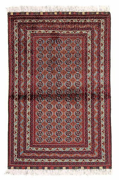 morgenland Orientteppich »Afghan - Buchara - 150 x 100 cm - mehrfarbig«, re günstig online kaufen