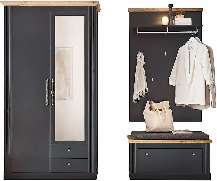 Home affaire Garderoben-Set "WESTMINSTER", (3 St.) günstig online kaufen