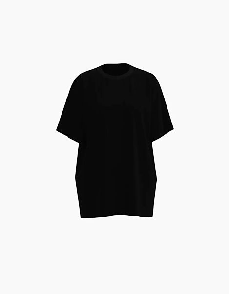 Bershka Oversize-T-Shirt Rick & Morty Mit Print Damen 10-12 Schwarz günstig online kaufen