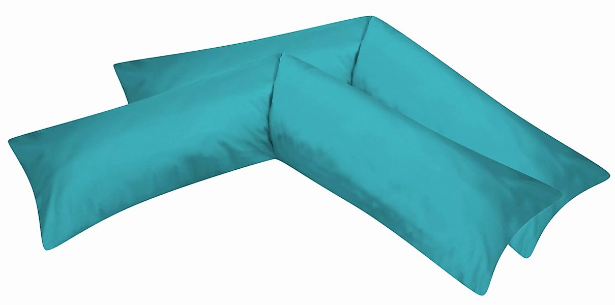 2er Pack MOON-Luxury Linon Kissenbezug Kissenhülle Seitenschläferkissen 100 günstig online kaufen