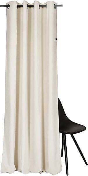 SCHÖNER WOHNEN-Kollektion Vorhang "Peachy" Ösen 1 Stk. tlg. günstig online kaufen