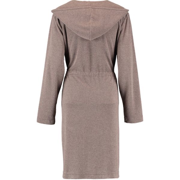 Cawö Home Active Damen Kurzmantel Kapuze TG RV 821 - Farbe: mocca-stein - 3 günstig online kaufen