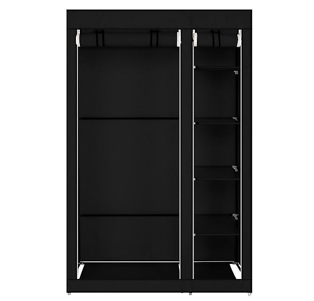 VINGLI Stoffschrank Kleiderschrank Stoff, 110 x 45 x 170 cm, Faltbar Stoffs günstig online kaufen