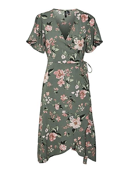 Vero Moda Midikleid Saki (1-tlg) Wickel-Design günstig online kaufen