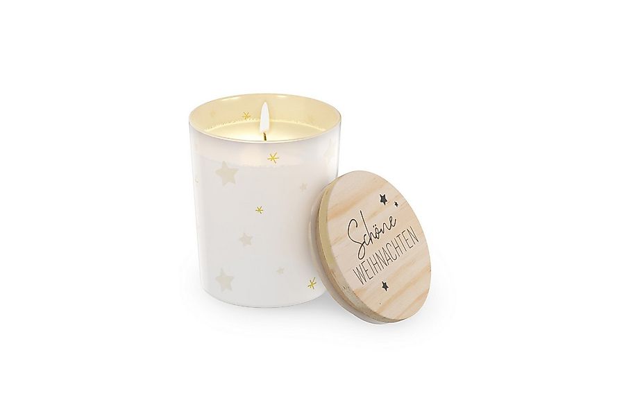 La Vida Duftkerze Kerze Duftkerze Glas +Deckel Vanille Geschenk Weihnachten günstig online kaufen