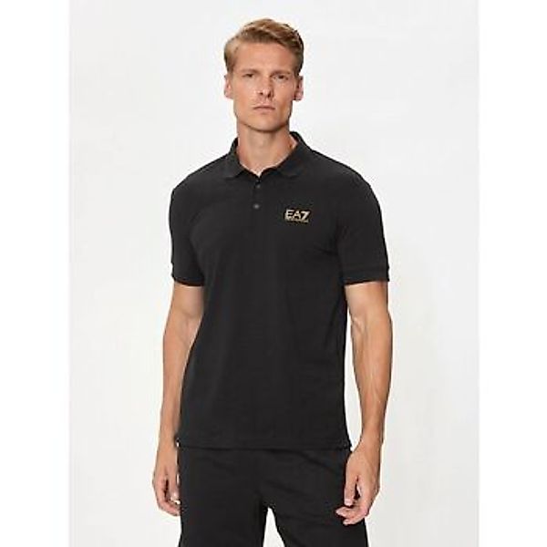 Emporio Armani EA7  T-Shirts & Poloshirts 8NPF14  PJVQZ-0208 BLACK günstig online kaufen