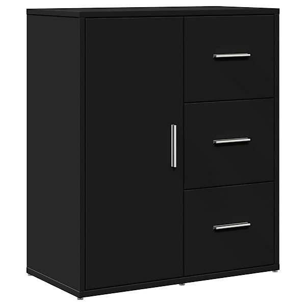 vidaXL Sideboard Schwarz 60x31x70 cm Holzwerkstoff 840472 günstig online kaufen