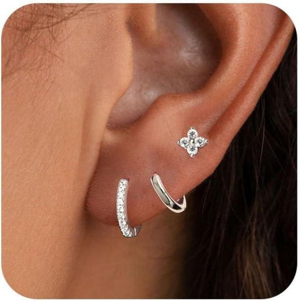 LuxusKollektion Schmuckset Ohrringe Silber 925 14K günstig online kaufen