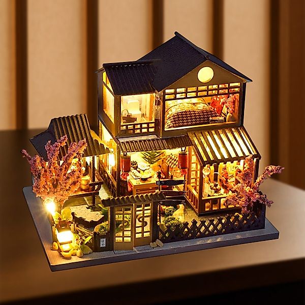 REDOM 3D-Puzzle DIY Miniaturhaus Architektur Puzzle günstig online kaufen
