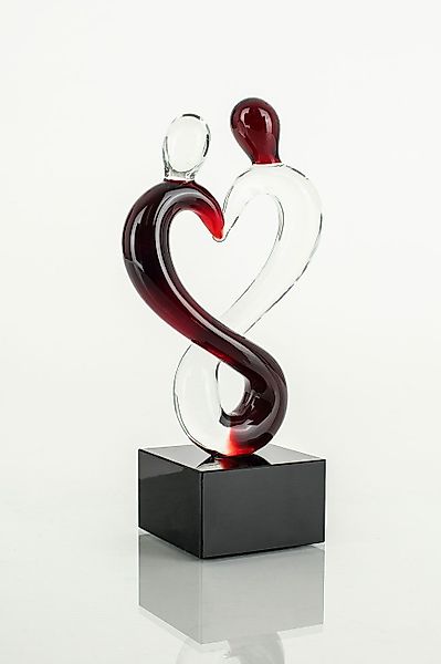 Levandeo® Skulptur, Designer Skulptur aus Glas günstig online kaufen