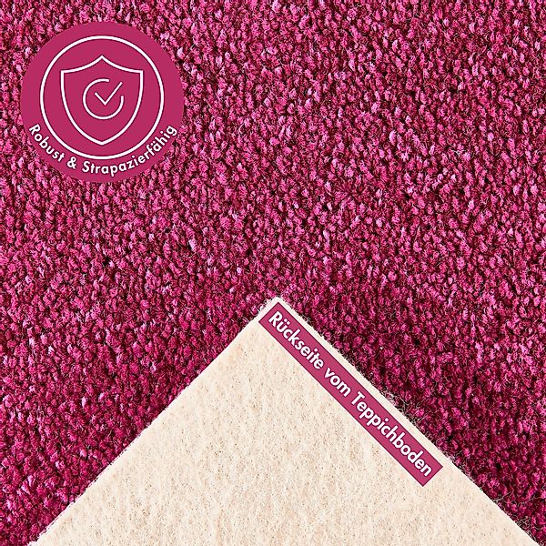 Andiamo Teppichboden »Sophie, Frisee-Velours, Made in Netherlands«, rechtec günstig online kaufen