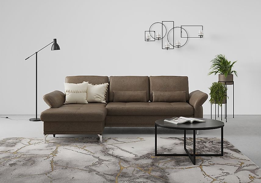 INOSIGN Ecksofa Palm Beach L-Form, Federkern, günstig online kaufen