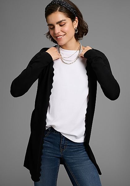 Laura Scott Strickjacke in Longform mit günstig online kaufen