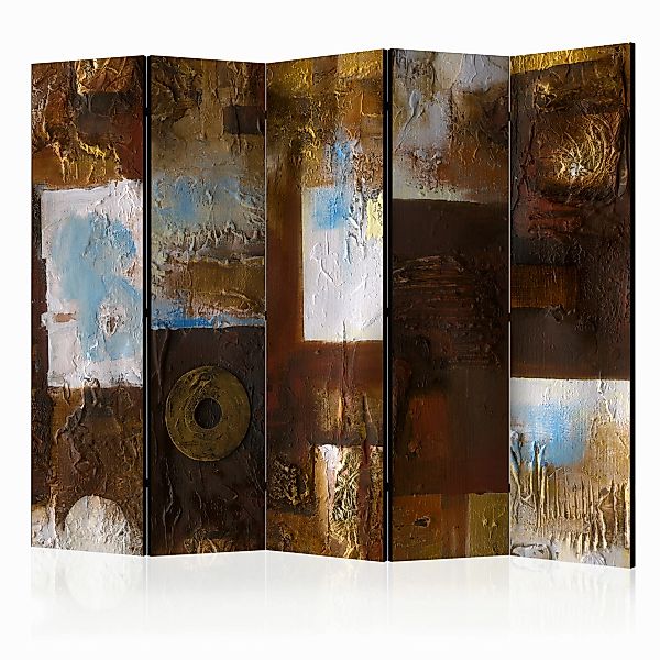 5-teiliges Paravent - Winter Landscape Ii [room Dividers] günstig online kaufen