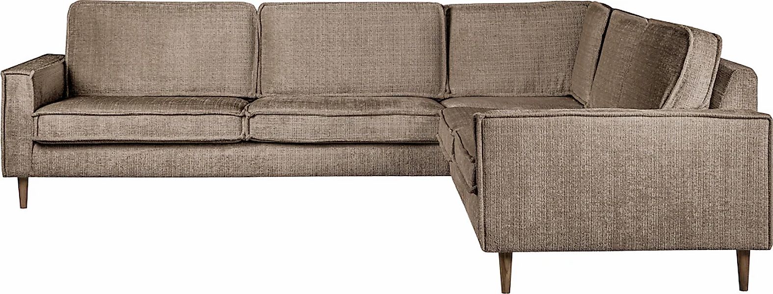 Home affaire Ecksofa "Pinto Skandi, 290 cm, Chenille, Struktur, Ottomane li günstig online kaufen