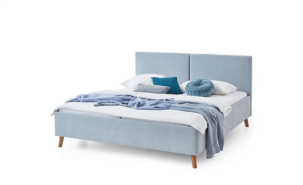 Polsterbett in hellblau Piano ¦ blau ¦ Maße (cm): B: 186 H: 100 Betten > Po günstig online kaufen