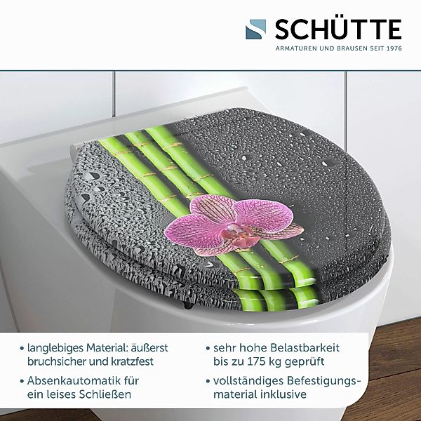 Schütte WC-Sitz Asia, mit Absenkautomatik und günstig online kaufen