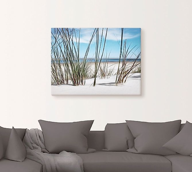 Artland Wandbild "Düne", Strand, (1 St.), als Leinwandbild, Poster, Wandauf günstig online kaufen