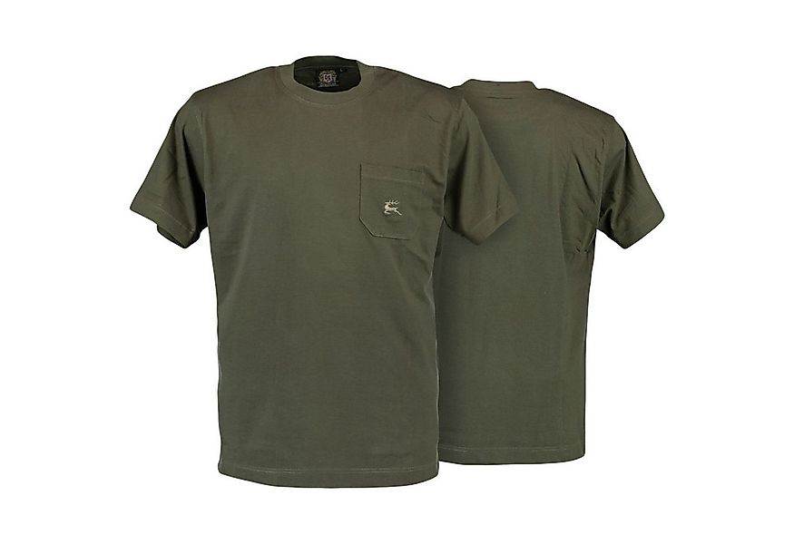 German Wear Trachtenshirt OJ11 (Spar-Set, 2er Pack) 2er Pack Jagd T-Shirt T günstig online kaufen