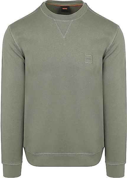 BOSS Sweater Westart Grün - Größe L günstig online kaufen