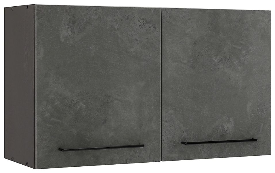 HELD MÖBEL Hängeschrank "Tulsa", 100 cm breit, 57 cm hoch, 2 Türen, schwarz günstig online kaufen