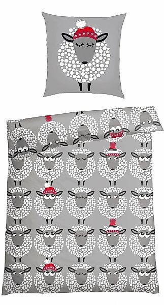 Schiesser Bettwäsche "Sippa aus weicher Baumwolle lädt zum Schäfchenzählen günstig online kaufen