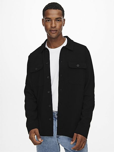 Only & Sons Herren Freizeit Hemd ONSNEWKODYL OVERSHIRT Regular Fit günstig online kaufen