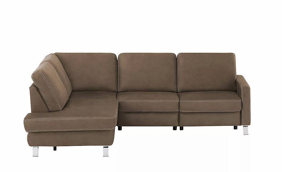 Max Schelling Ecksofa  Maximum Plus ¦ braun ¦ Maße (cm): B: 257 H: 89 T: 20 günstig online kaufen