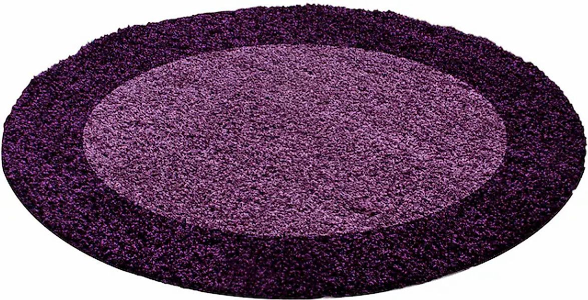 Ayyildiz Teppiche Hochflor-Teppich »Life Shaggy 1503«, rund, 30 mm Höhe, re günstig online kaufen