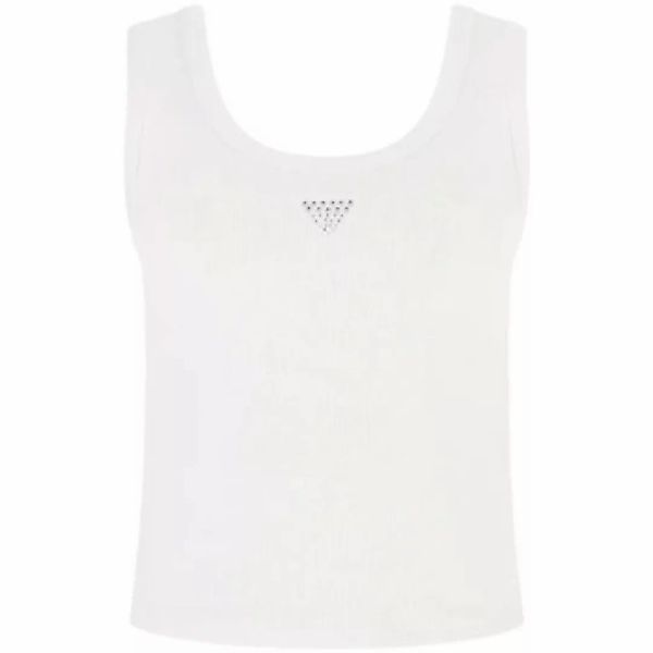 Guess T-Shirt Damen Tanktop TRIANGLE BLING günstig online kaufen