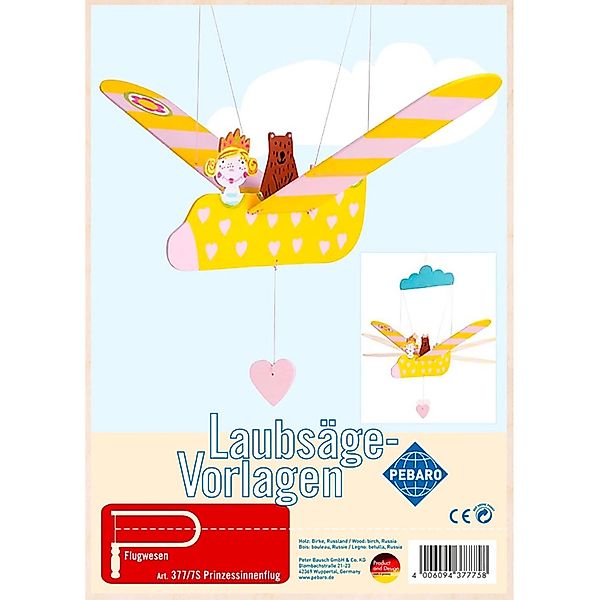 Pebaro Laubsägevorlage Prinzessinenflug günstig online kaufen