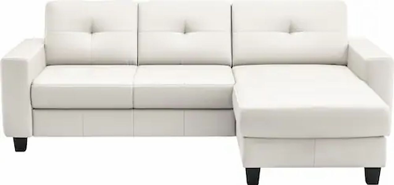 PLACES OF STYLE Ecksofa »Varese« wahlweise mit Bettfunktion und Bettkasten günstig online kaufen