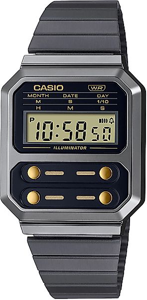 CASIO VINTAGE Chronograph "A100WEGG-1A2EF" günstig online kaufen