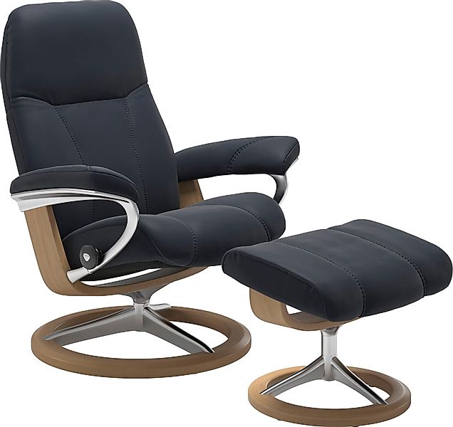 Stressless® Relaxsessel »Consul« Set, Relaxsessel mit Hocker, mit Hocker, m günstig online kaufen