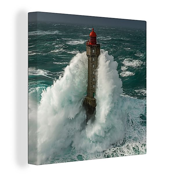 OneMillionCanvasses® Leinwandbild Der französische Leuchtturm von günstig online kaufen