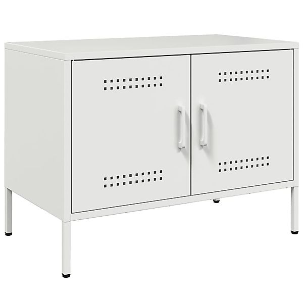 vidaXL TV-Schrank Weiß 68x39x50,5 cm Stahl 842944 günstig online kaufen