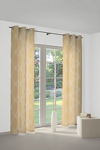 Wirth Vorhang "Lahstedt" Ösen 1 Stk. tlg. günstig online kaufen