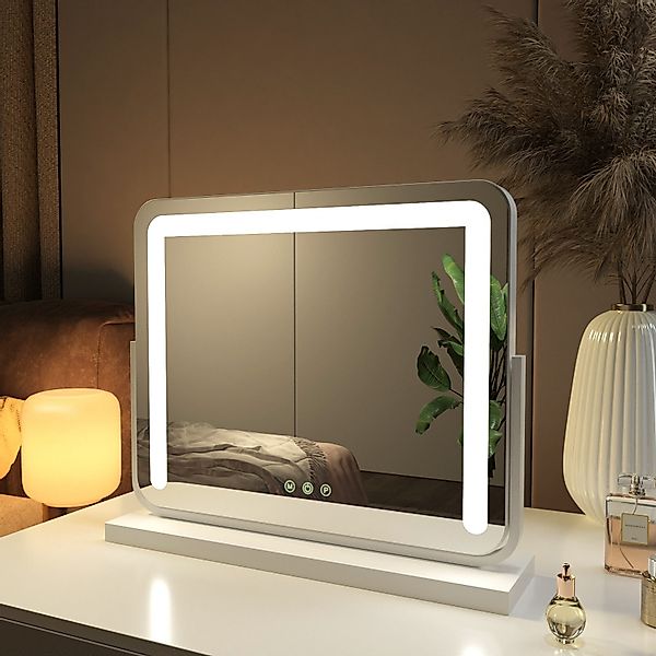 EMKE Kosmetikspiegel Schminkspiegel LED Kosmetikspiegel mit günstig online kaufen