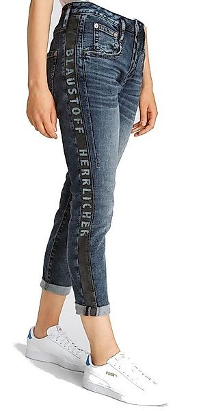 Herrlicher Boyfriend-Jeans 5894-D9648, 7/8 Shyra Stripe Jogg mit Knopfleist günstig online kaufen