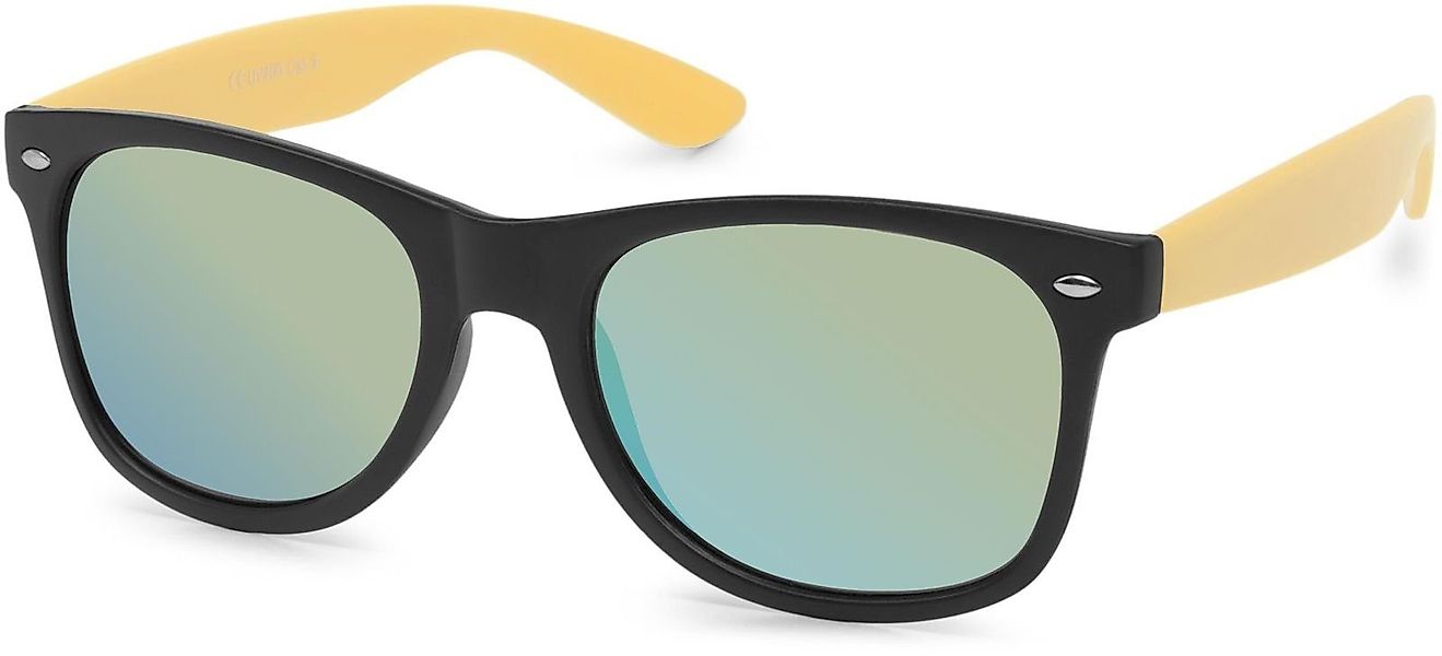 styleBREAKER Sonnenbrille Nerd Sonnenbrille mit Rechteckigen günstig online kaufen