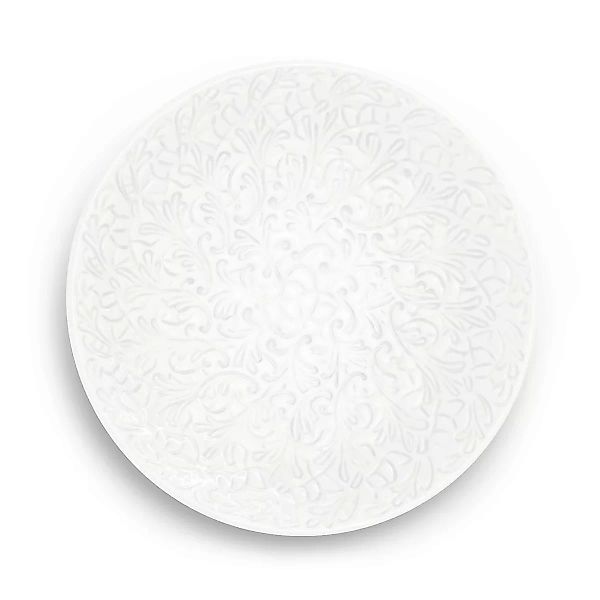 Lace Teller 20cm Weiß günstig online kaufen