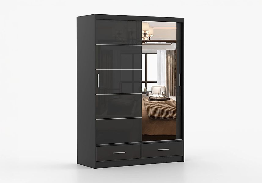 imoebel24 Schwebetürenschrank FLORENCE S 150 cm günstig online kaufen