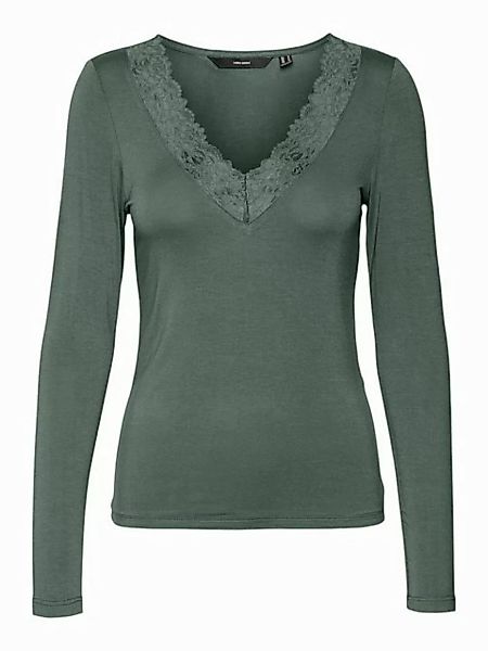 Vero Moda Langarmshirt VMRosa (1-tlg) Spitze günstig online kaufen