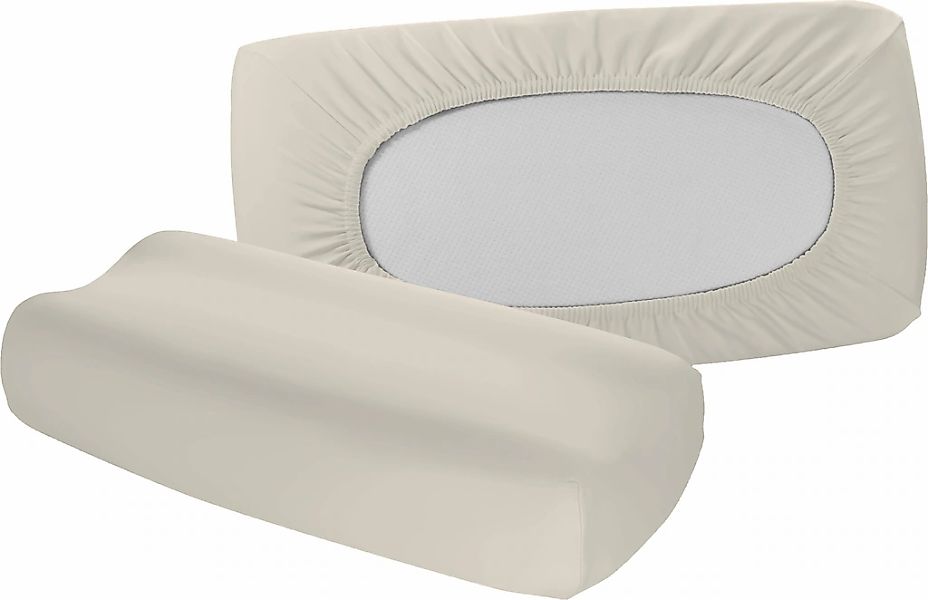 fleuresse Kissenbezug "Vital comfort" Baumwolle-Elasthan Kissenbezug, 40x60 günstig online kaufen